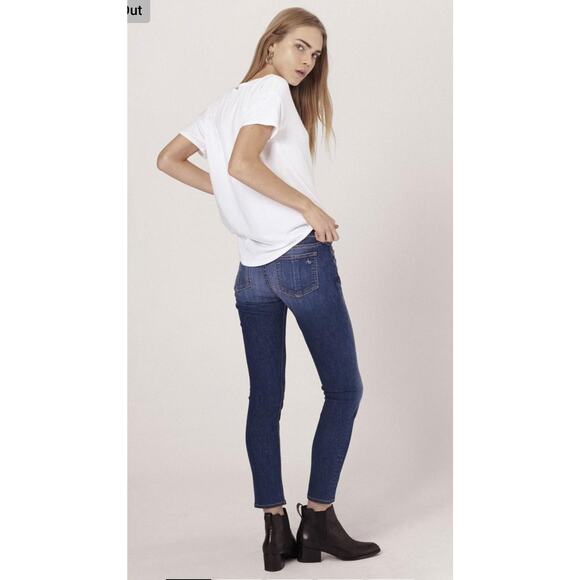 Rag & Bone Skinny Denim Jeans Woodford Dark Wash 28 - Picture 3 of 9